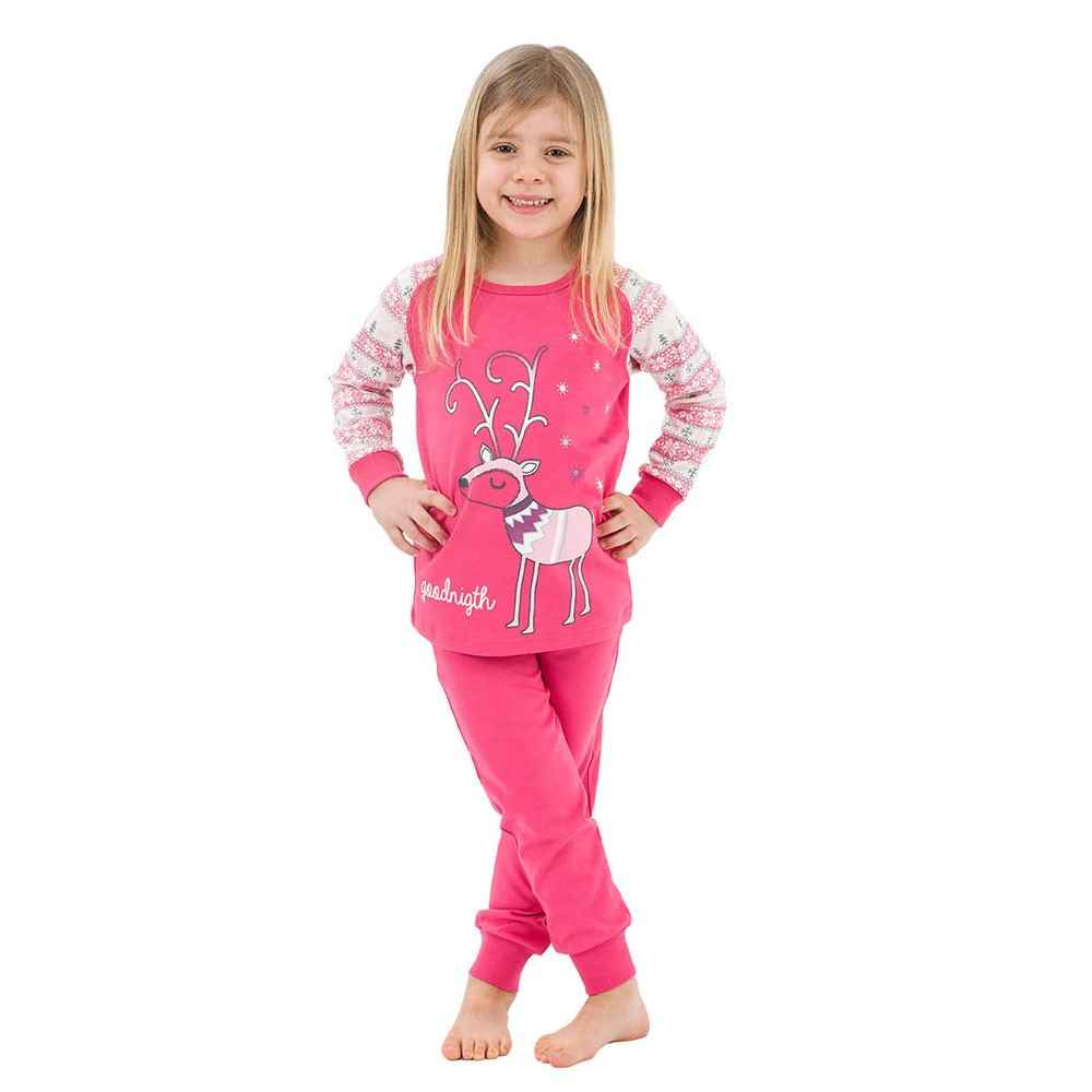 Roly Poly 2750 Kız Çocuk Pijama Takımı Fuşya