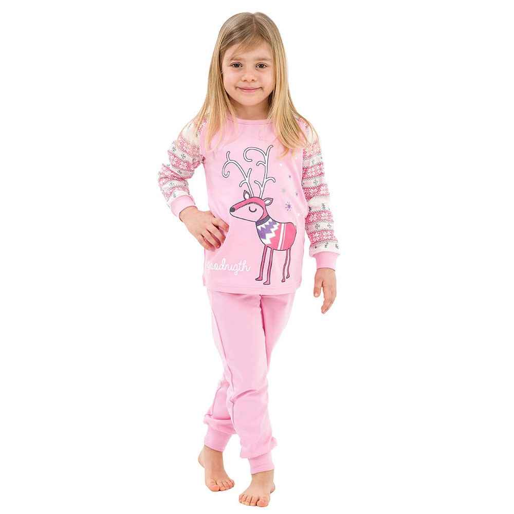Roly Poly 2750 Kız Çocuk Pijama Takımı Pembe