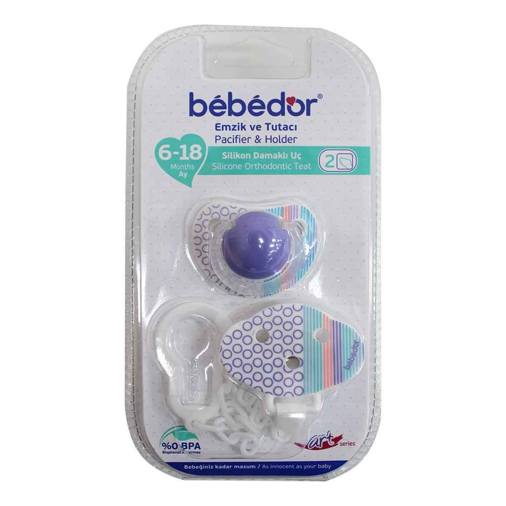 Bebedor 8162 Emzik ve Tutacı Mor