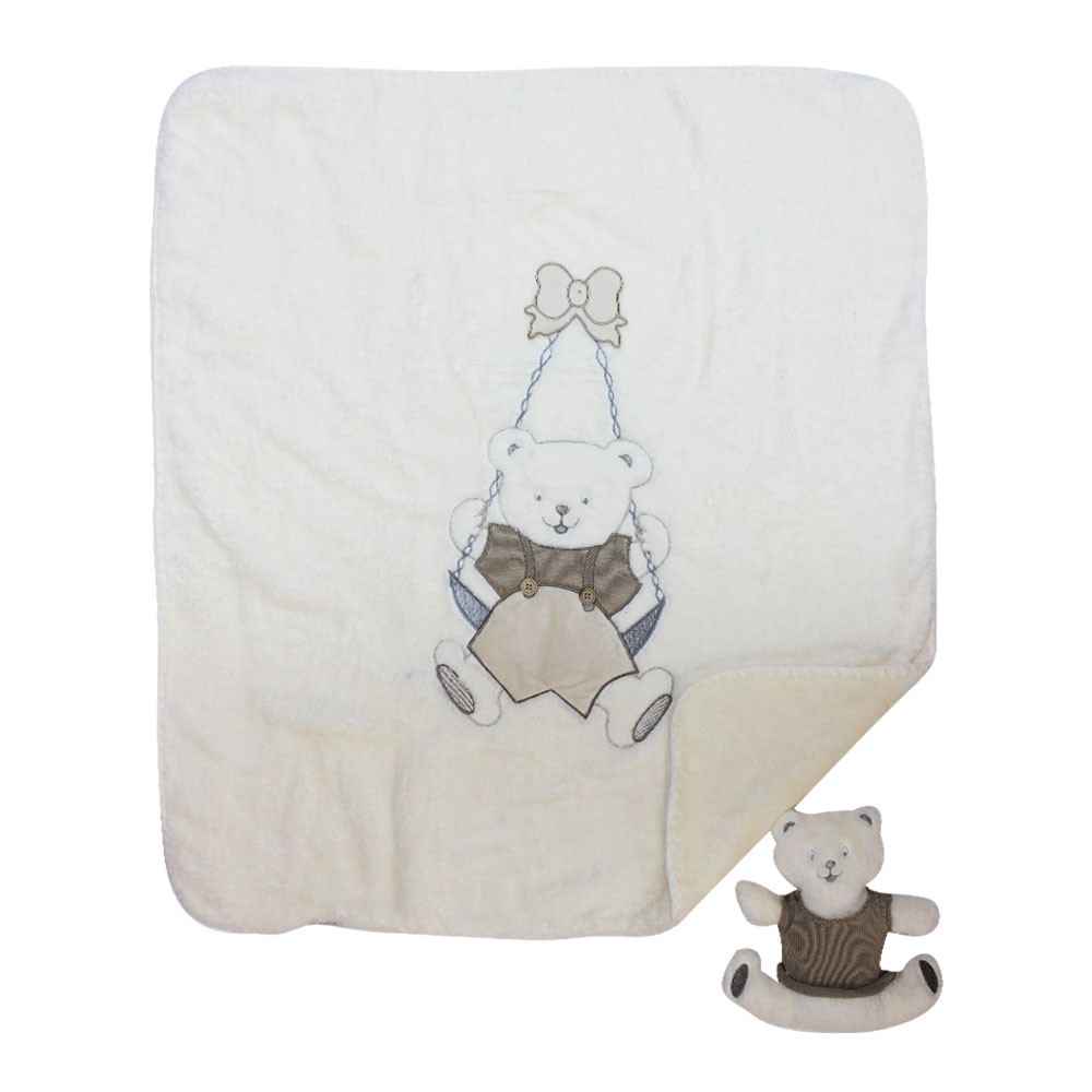 Bebbemini 1052 Velsoft Battaniye Bej