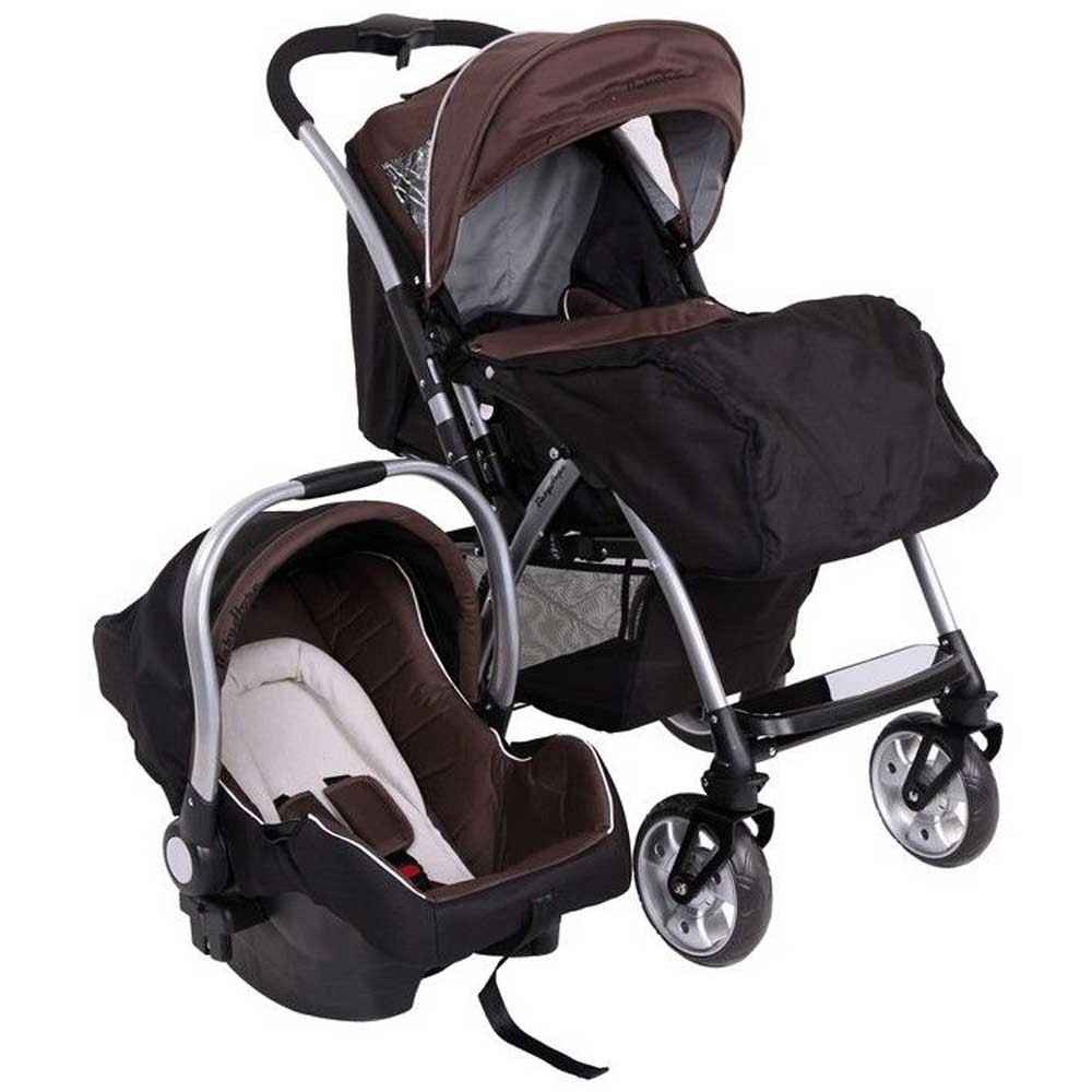 Babyhope SH-669A Travel Bebek Arabası Kahverengi