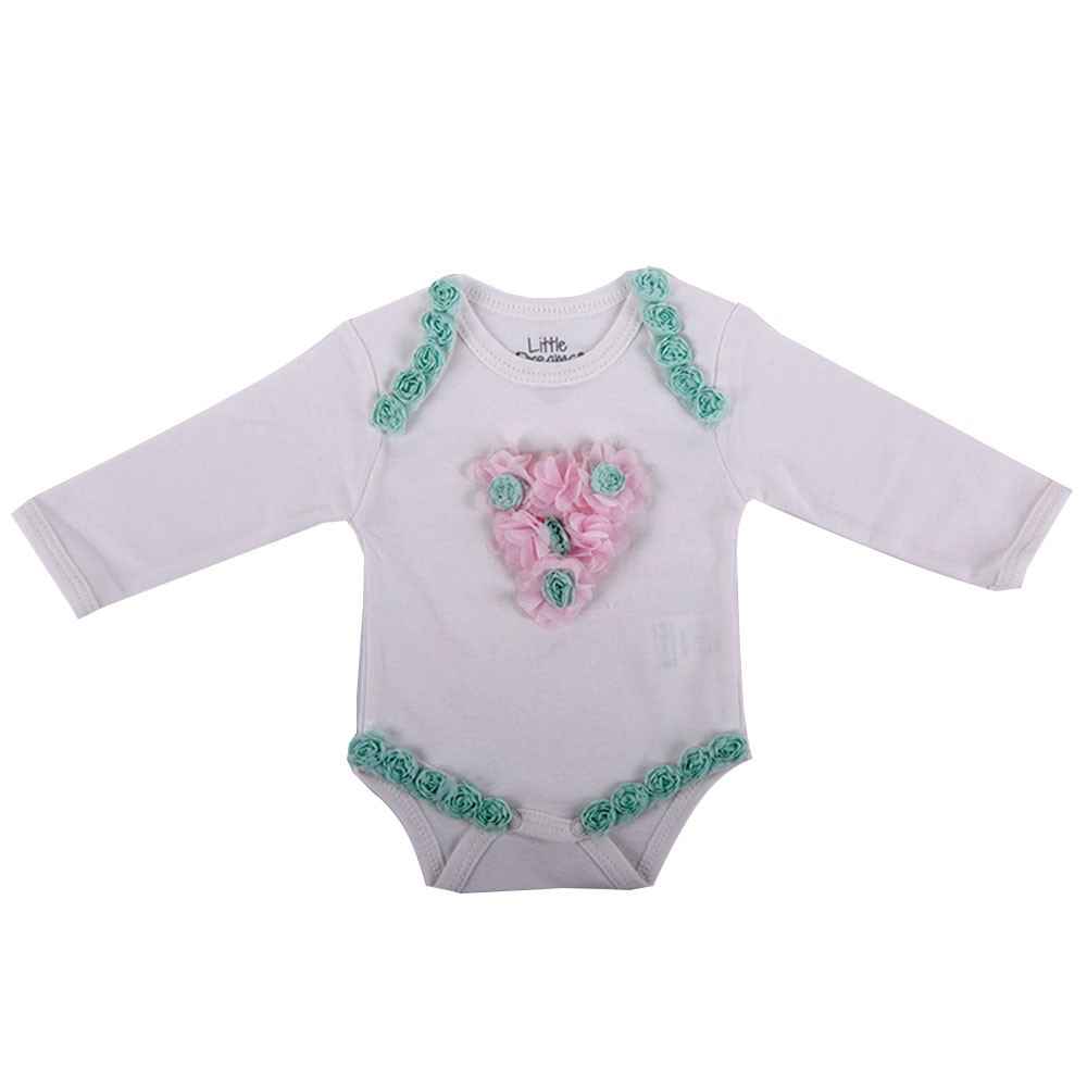 Küçük Rüyalar KR-BD009 Şifon Güllü Çiçekli Body Pembe-Yeşil