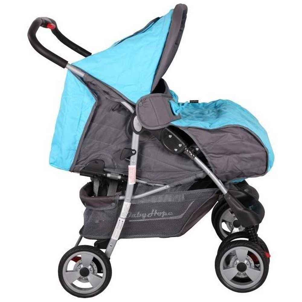 Babyhope P-L İkiz Bebek Arabası Mavi