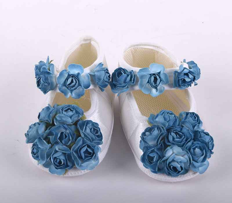 Küçük Rüyalar KR-PTK019 Güllü Bebek Patik Yeşil