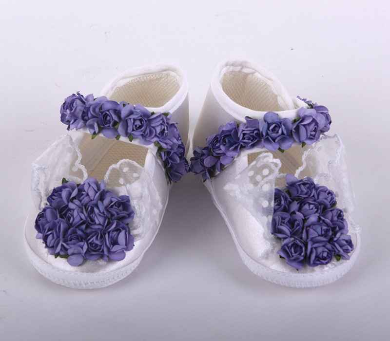 Küçük Rüyalar KR-PTK018 Bebek Patiği Mor