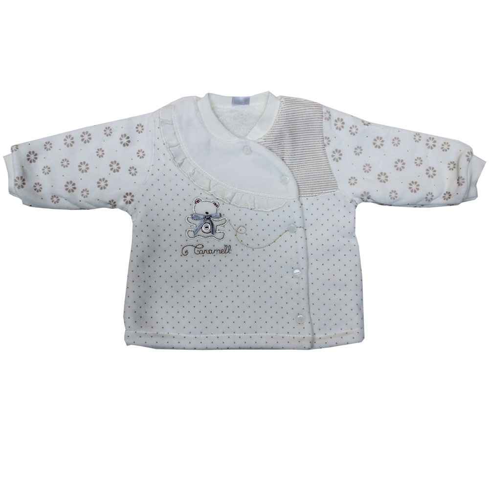 Caramell 341575 Bebek Hırkası Krem