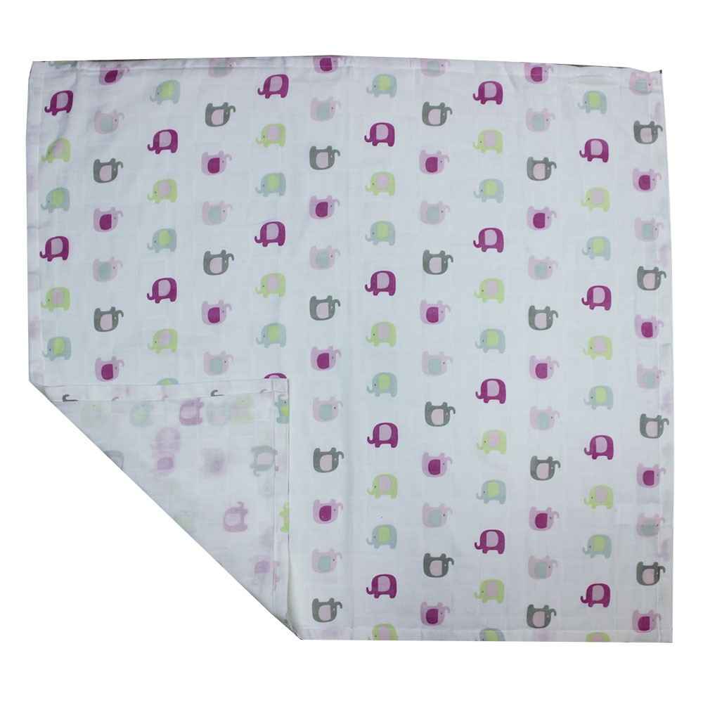Mini Damla 41794 Organik Muslin Bebek Battaniyesi Pembe