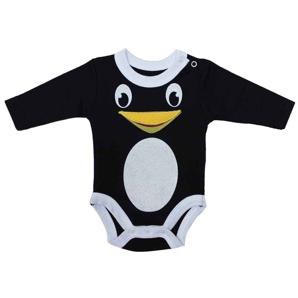 Babycool 1262511 Penguen Uzunkol Body Siyah