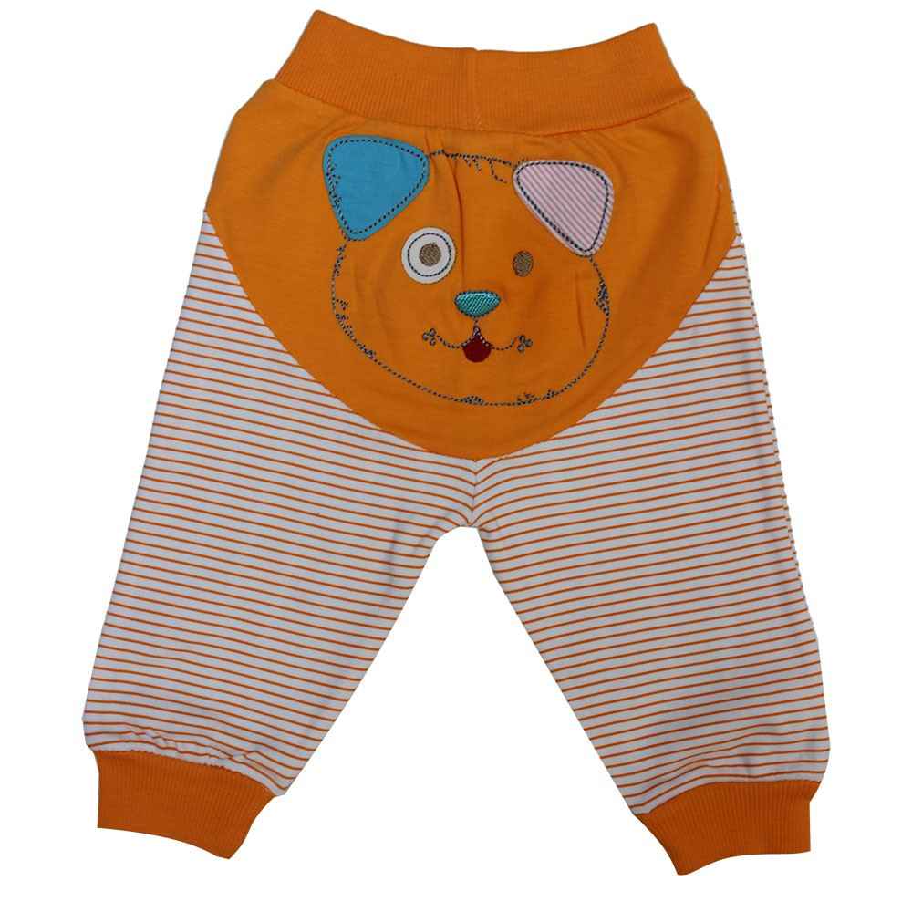 Sebi Bebe 52040 Patikli Bebek Pantolonu Turuncu