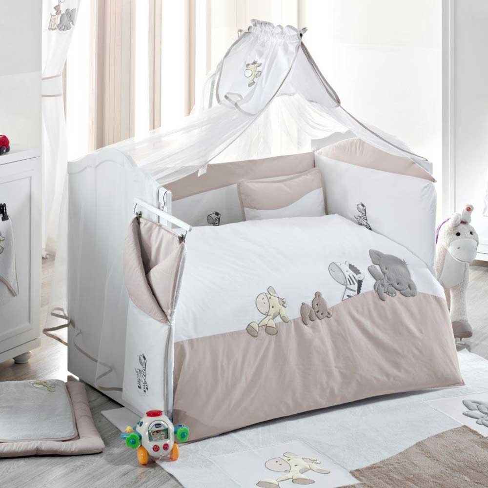 Kidboo Safari Bebek Uyku Seti 9 Parça 80x130 