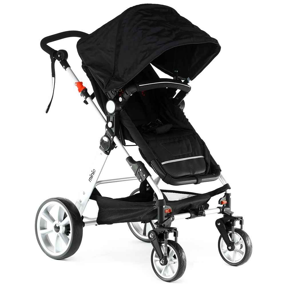 Minio Trio Travel Bebek Arabası Siyah