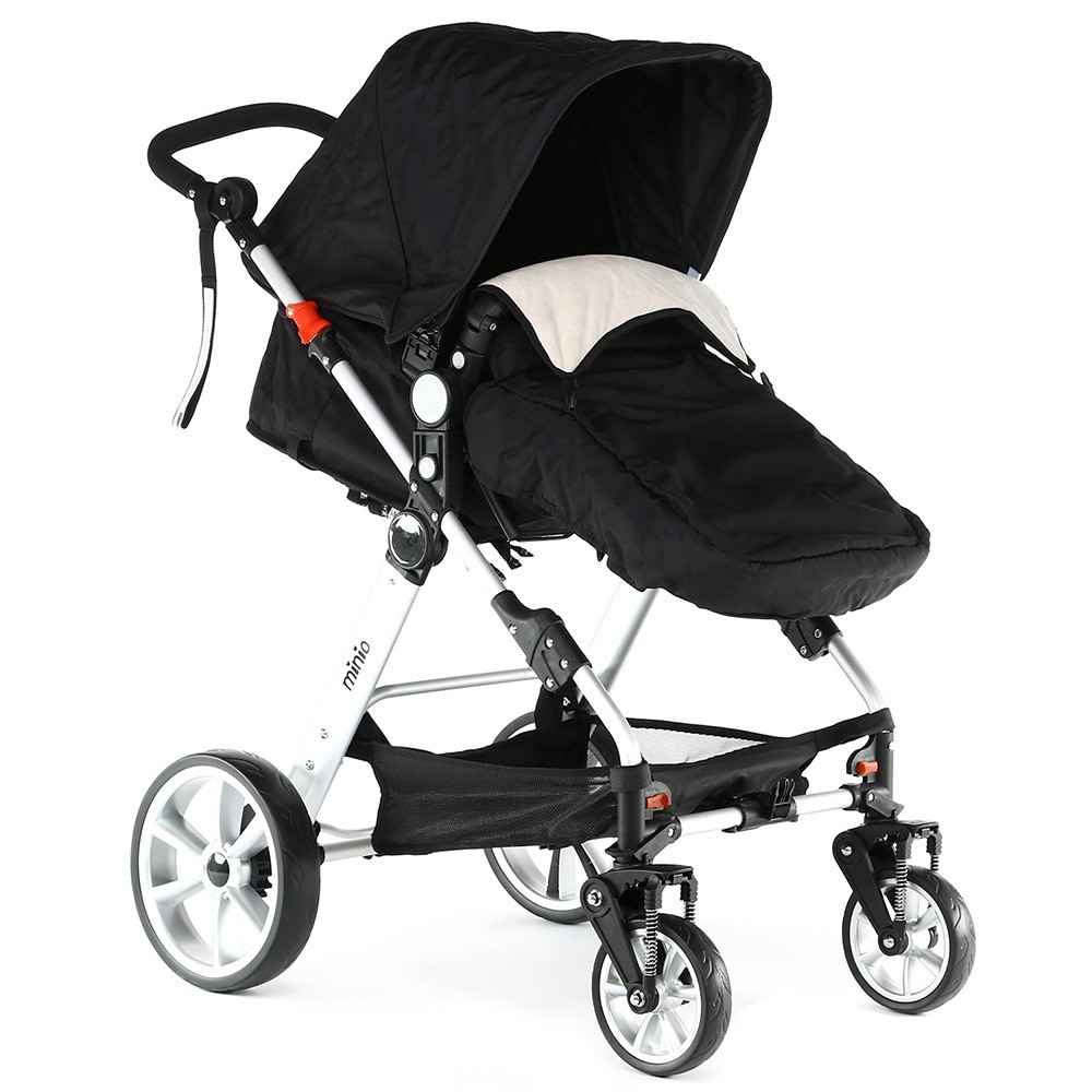 Minio Trio Travel Bebek Arabası Siyah