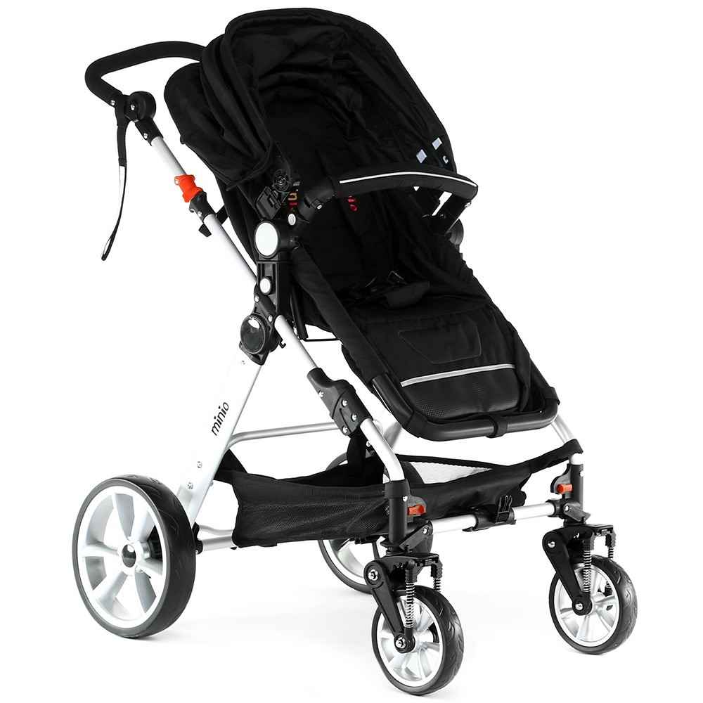 Minio Trio Travel Bebek Arabası Siyah