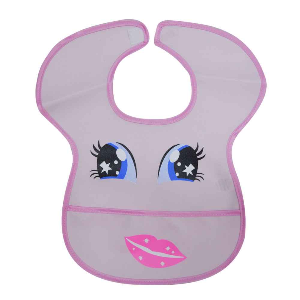 Sevi Bebe 22 Cırtlı Muşamba Önlük Pembe