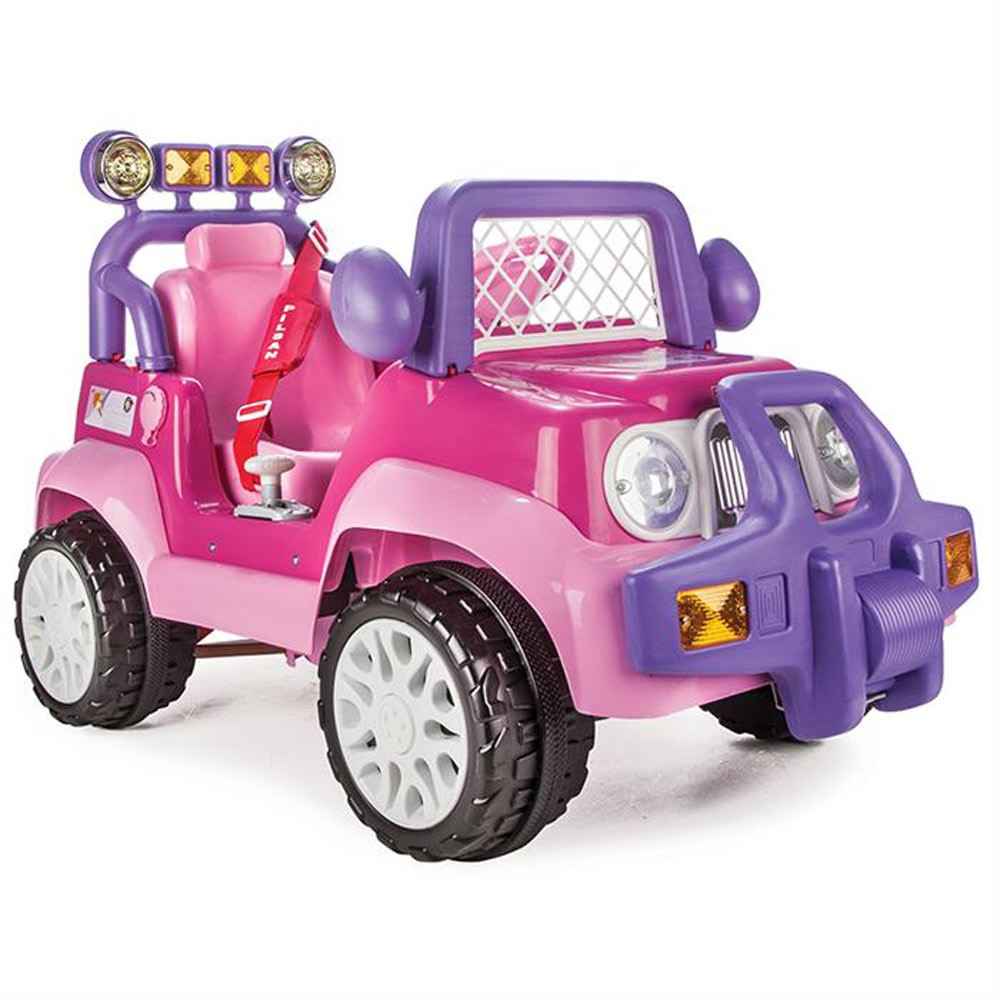 Pilsan 05-201 Princess Akülü Jeep Pembe