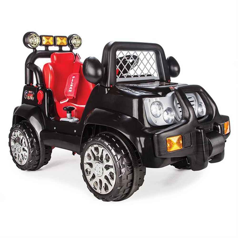Pilsan 05-203 Apache Akülü Jeep Siyah