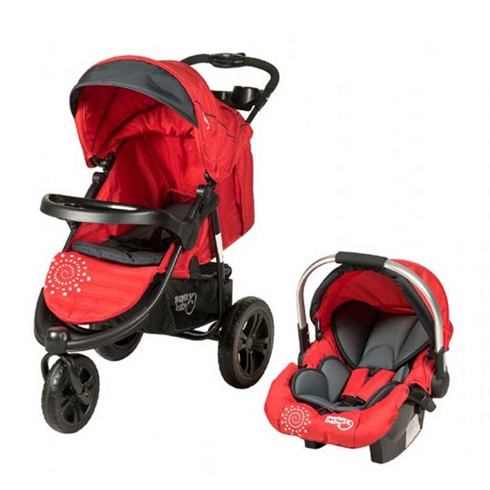 Sunny Baby 338 Yeni Partner Travel Bebek Arabası Kırmızı İlke Bebe