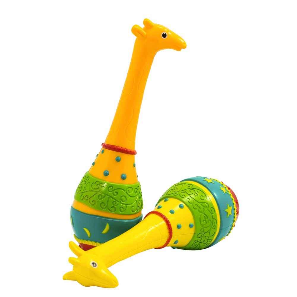 Prego 0022 Zürafa Marakas Bebek Oyuncağı 