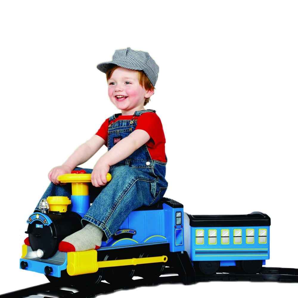 Sunny Baby 7221E Steam Exspress Akülü Tren Mavi
