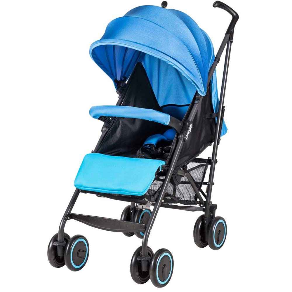 Prego 2062 Uno Baston Bebek Arabası Mavi