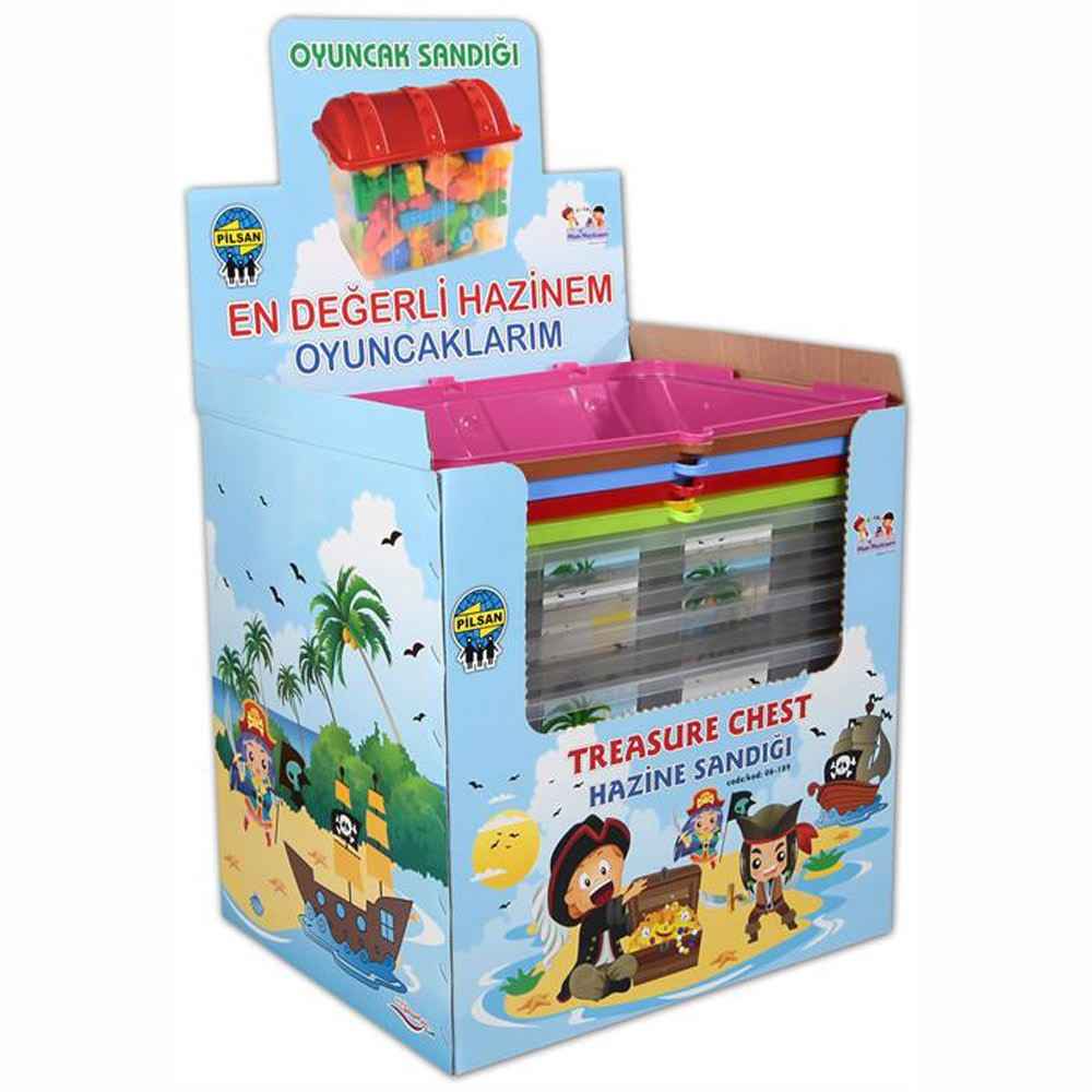 Pilsan 06-189 Hazine Sandığı Kırmızı