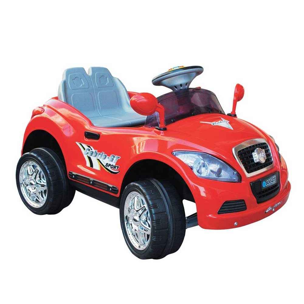 Aliş 600K Cabrio GT Kumandalı Akülü Araba 12 Volt Kırmızı