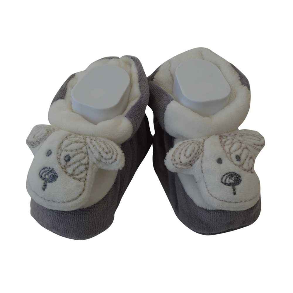 Bebbemini 1185 Lüx Bebek Patiği Gri