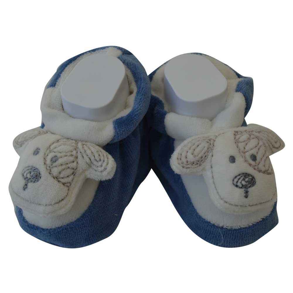 Bebbemini 1185 Lüx Bebek Patiği Koyu Mavi