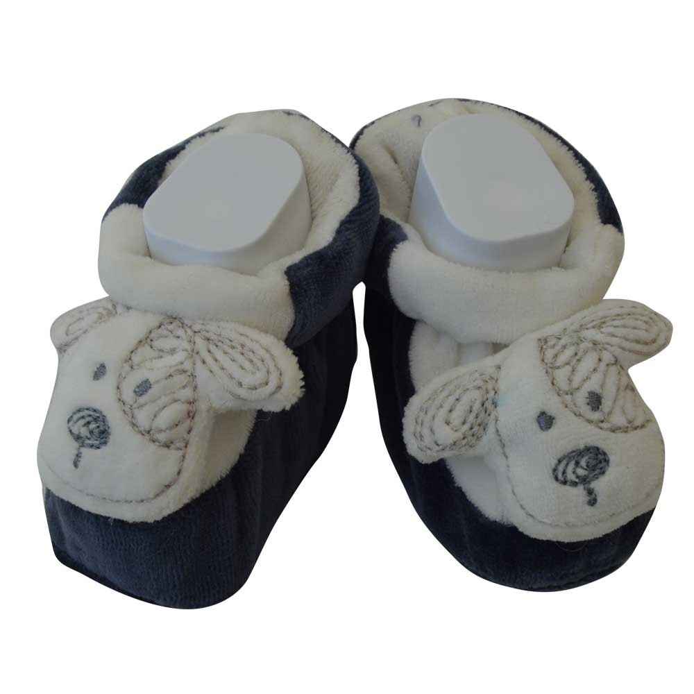 Bebbemini 1185 Lüx Bebek Patiği Lacivert