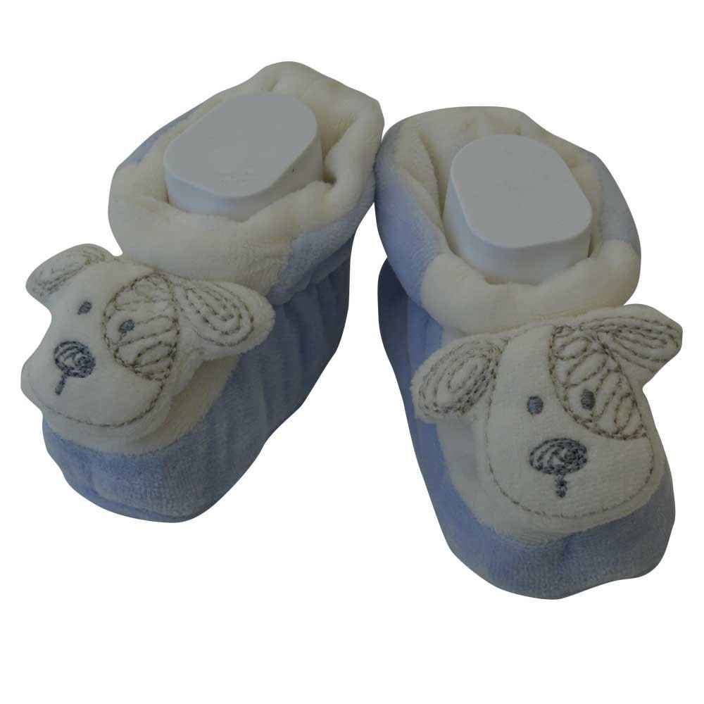 Bebbemini 1185 Lüx Bebek Patiği Mavi