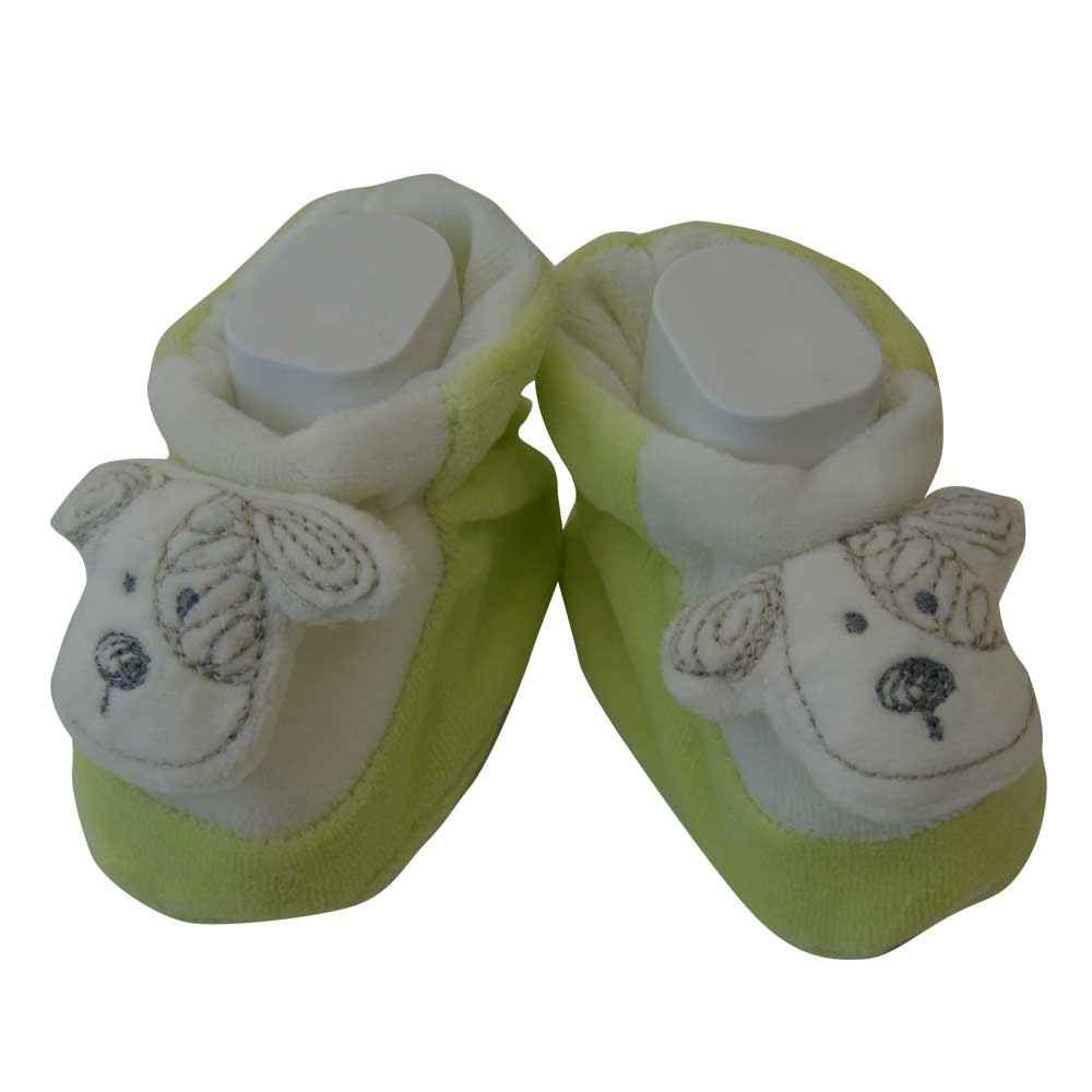 Bebbemini 1185 Lüx Bebek Patiği Yeşil