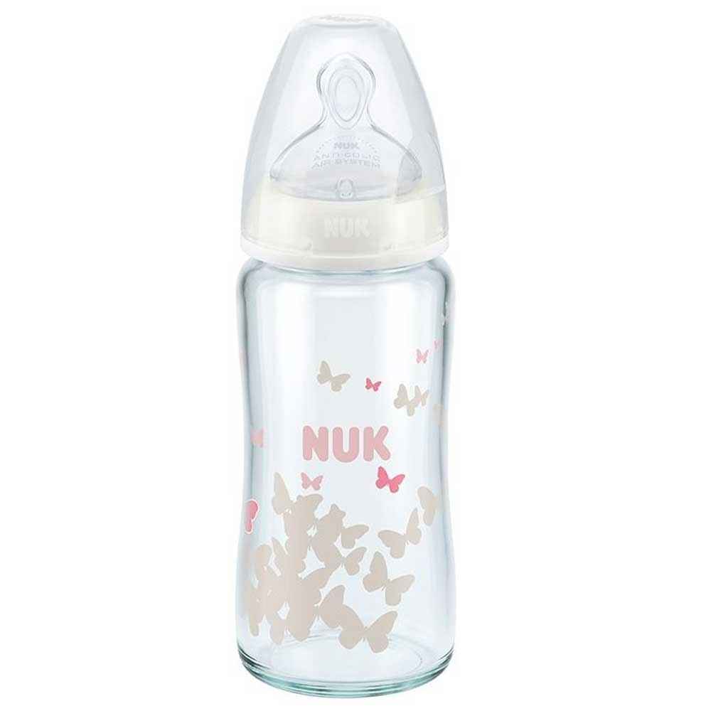 Nuk NBC745071 First Choice Plus Cam Biberon 240 ml Beyaz