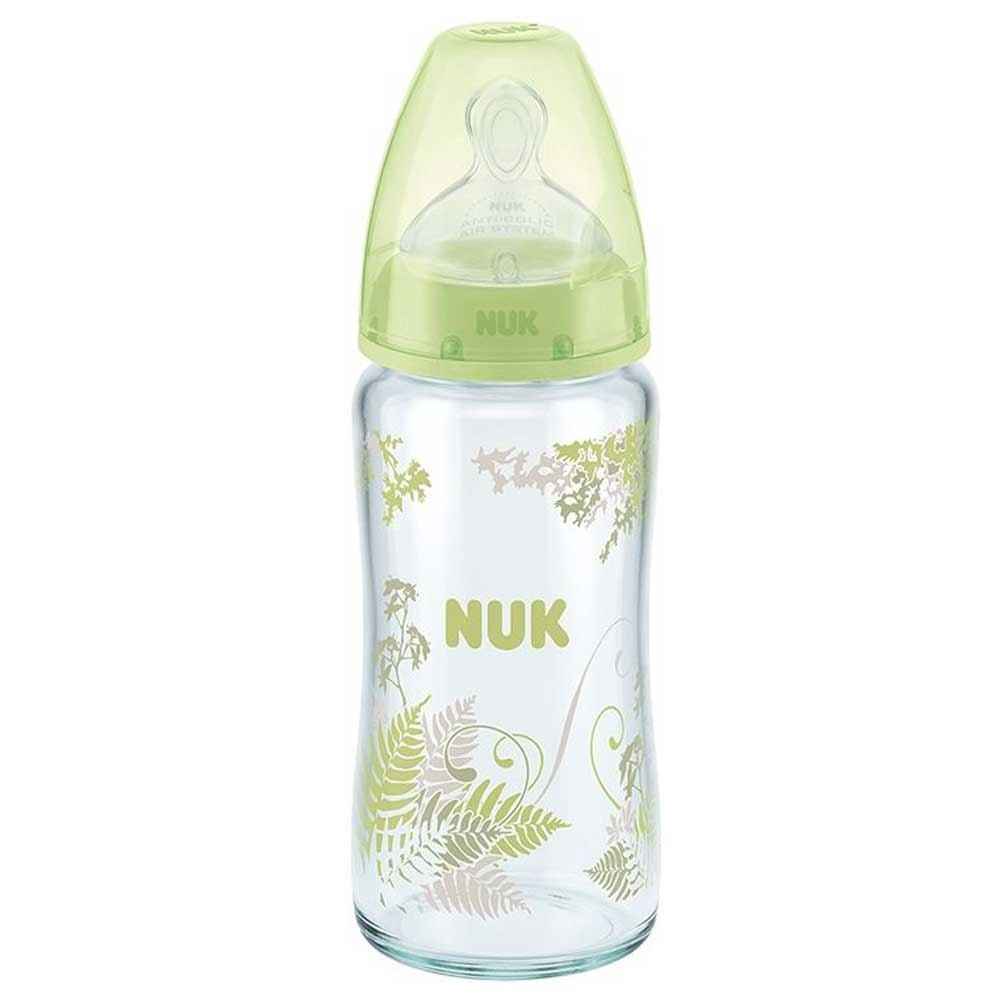 Nuk NBC745071 First Choice Plus Cam Biberon 240 ml Yeşil