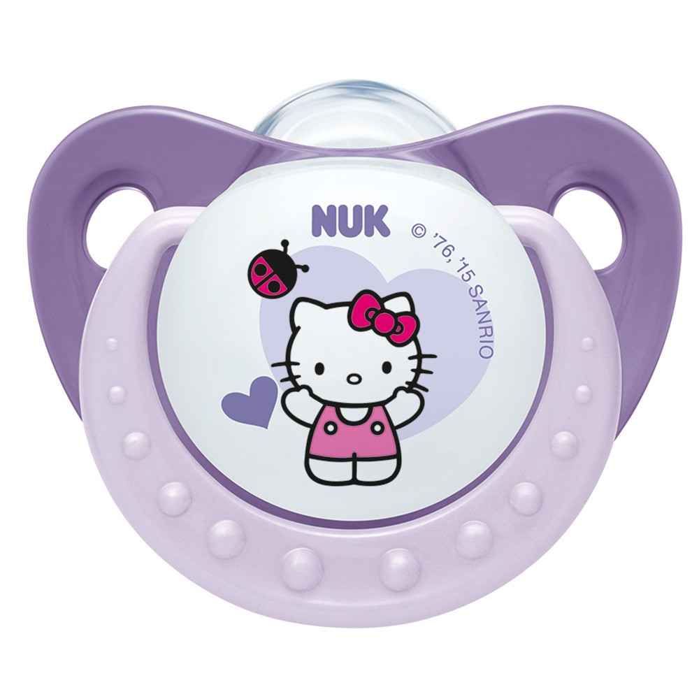 Nuk NES729462 Silikon Emzik 0-6 Ay Lila