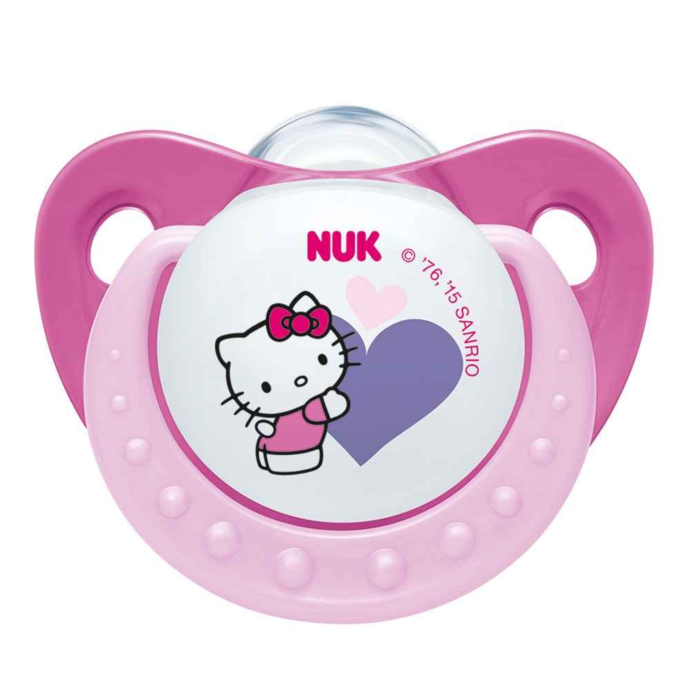 Nuk NES729462 Silikon Emzik 0-6 Ay Pembe