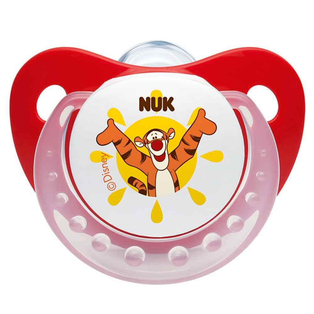Nuk NES729912 Disney Winnie Silikon Emzik No:1 (0-6 Ay) Pembe