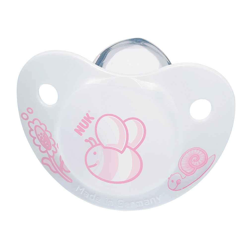 Nuk Baby Rose-Blue Silikon Uyku Emziği No:2 (6-18 Ay) Rose