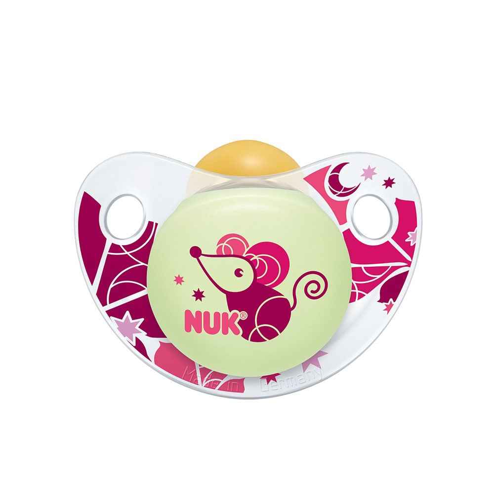Nuk NE733142 Kauçuk Uyku Emziği No:2 (6-18 Ay) Yaprak