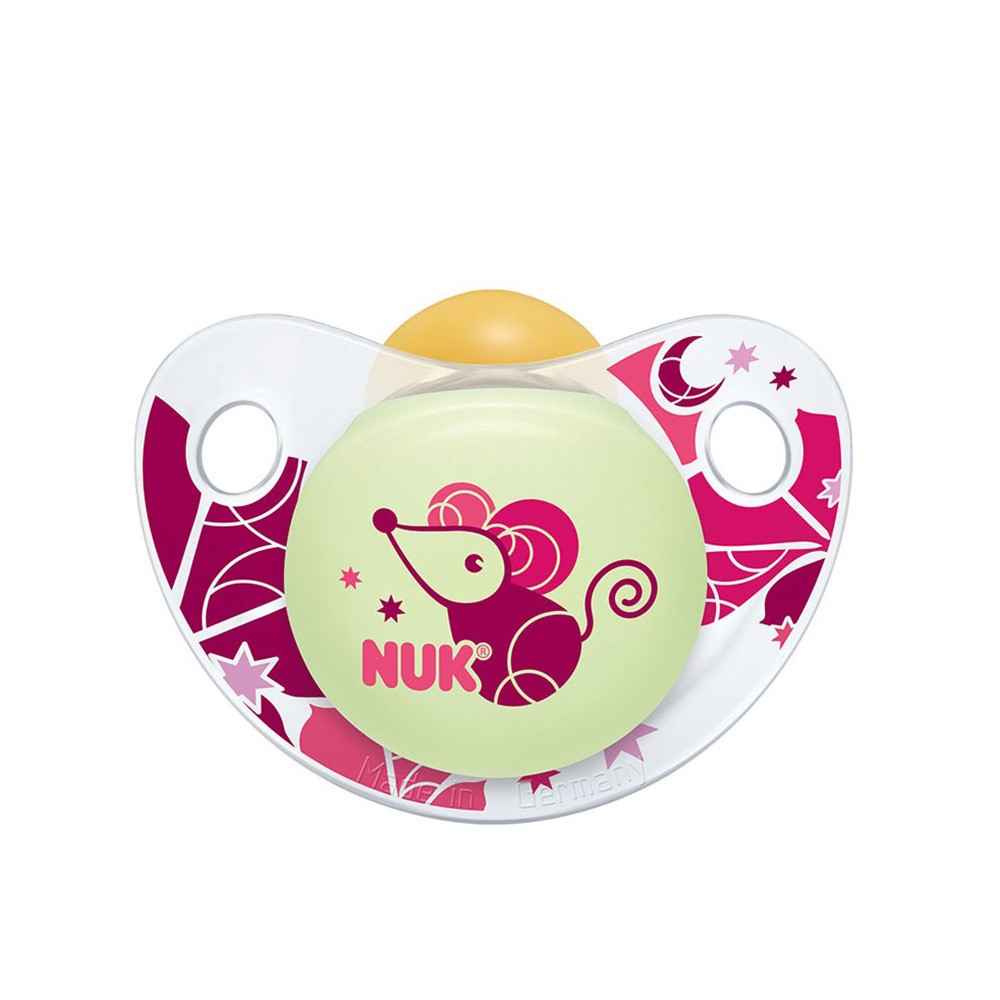 Nuk NE737660 Kauçuk Uyku Emziği No:3 Kuşlu