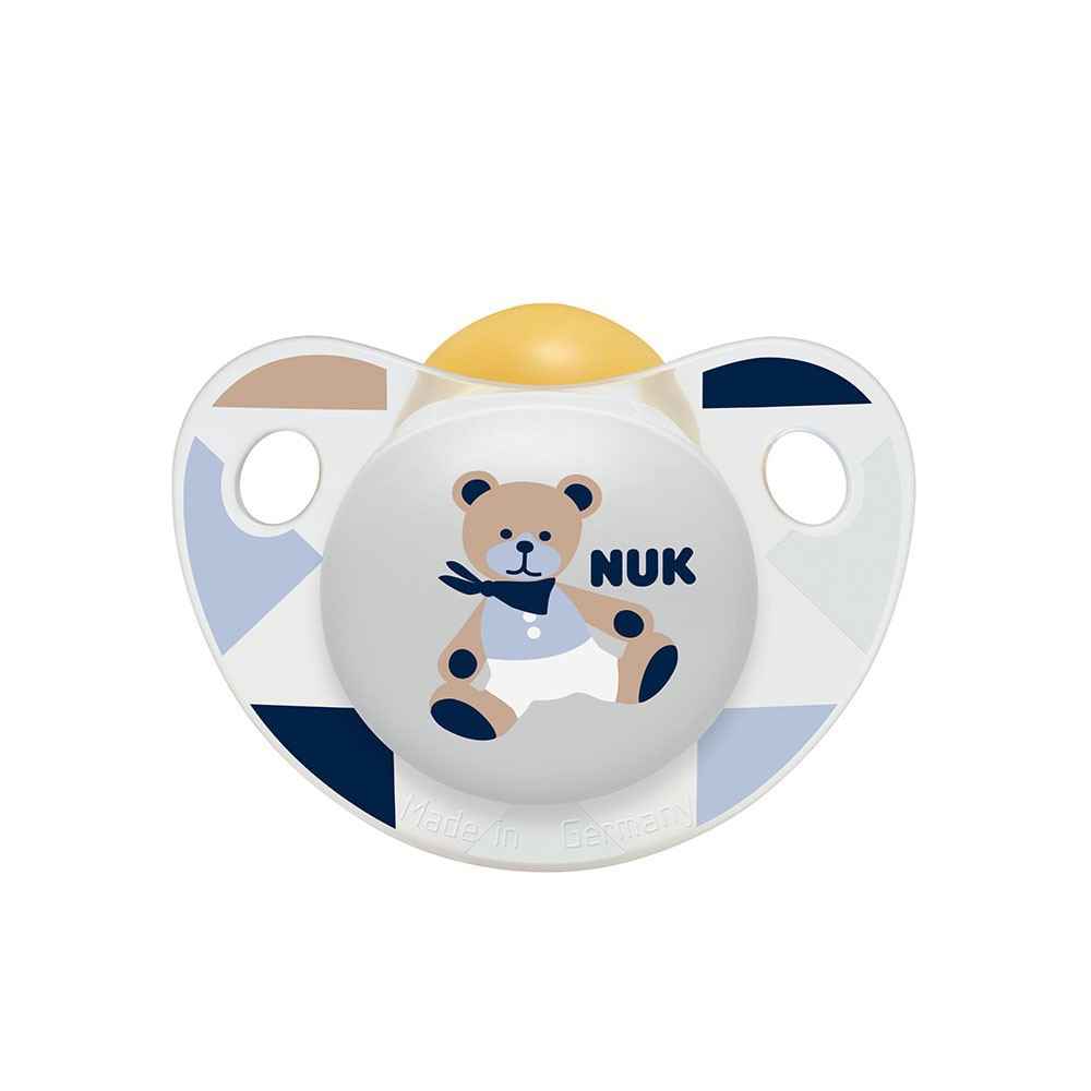 Nuk NE737506 Trendline Kauçuk Emzik No:3 Lacivert