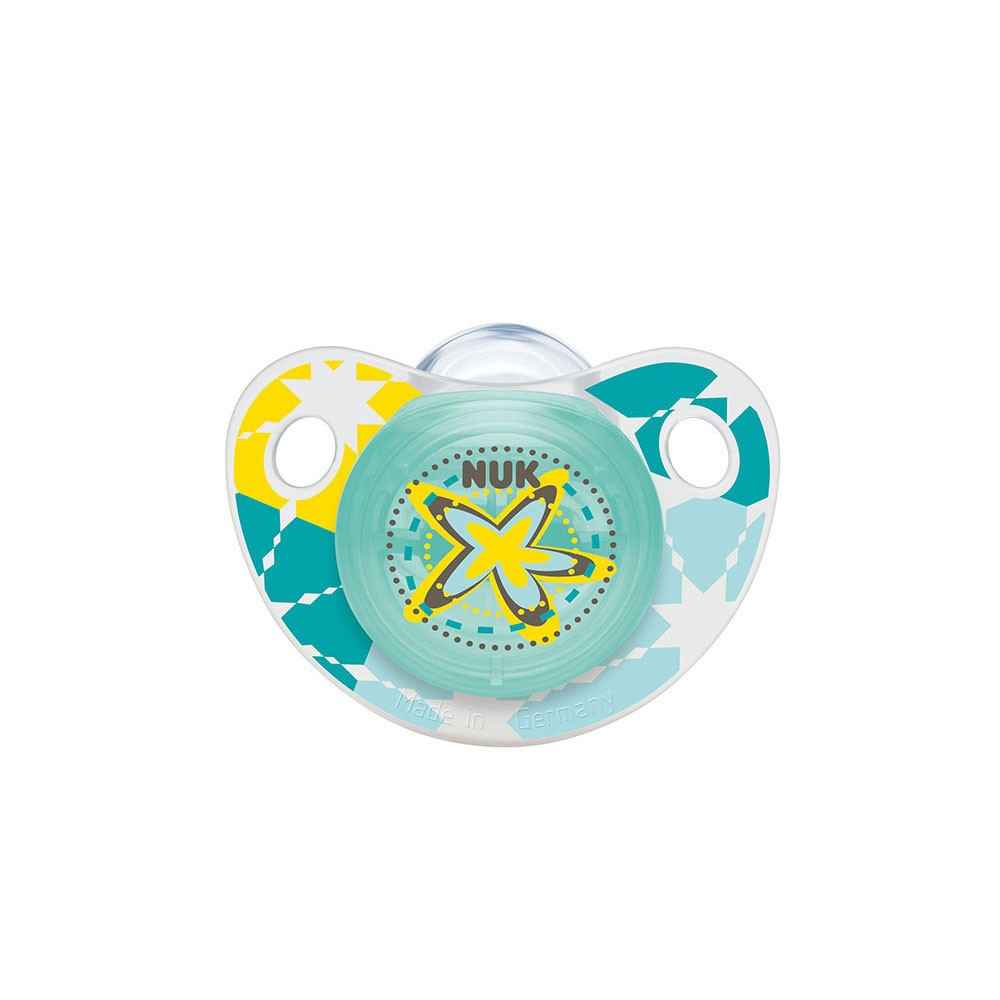 Nuk NES735340 Trendline Silikon Emzik No:2 Mavi
