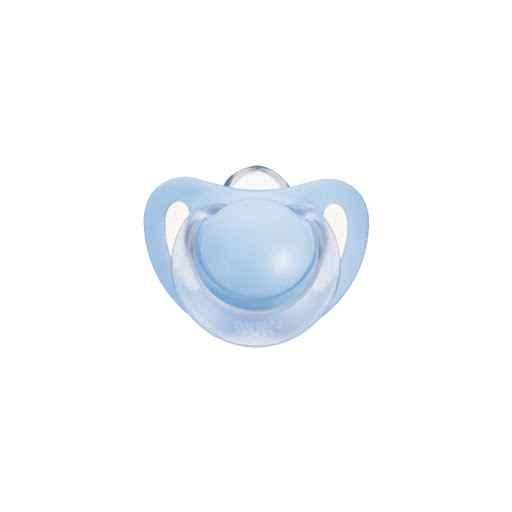 Nuk NES735459 Starlight Silikon Emzik No:2 Mavi