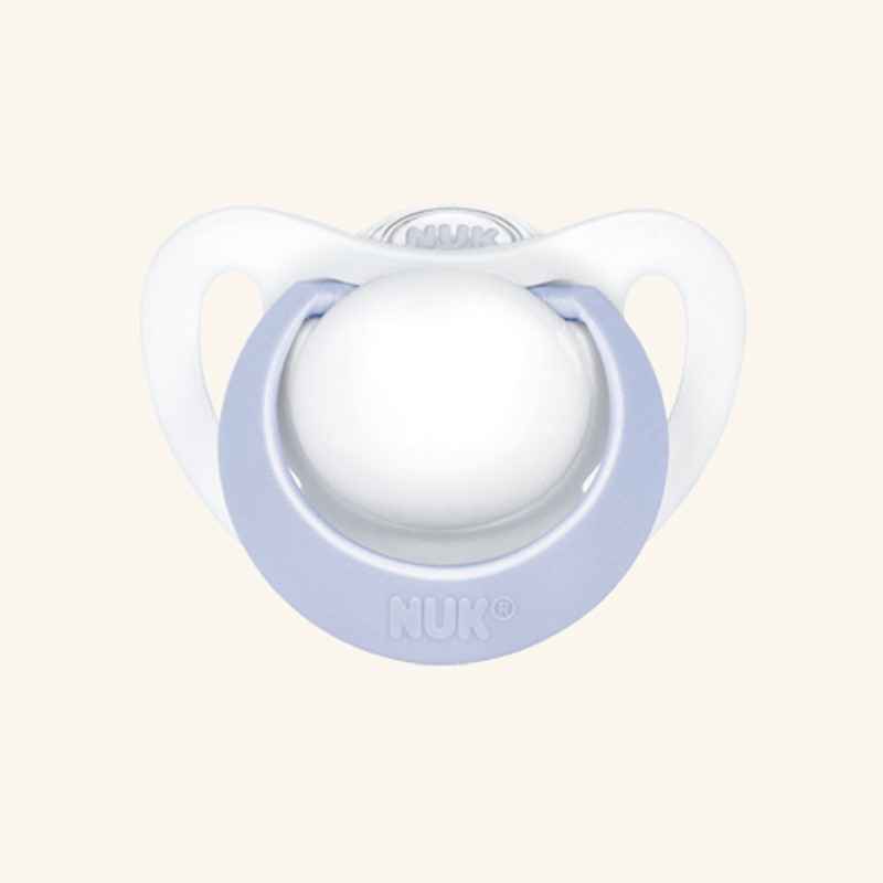 Nuk NES739043 Genius Silikon Emzik No:3 Mavi