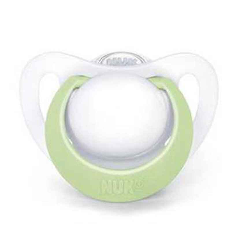 Nuk NES739043 Genius Silikon Emzik No:3 Yeşil