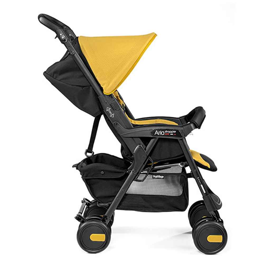 Peg Perego Aria Shopper Çift Yönlü Bebek Arabası Mod Yellow