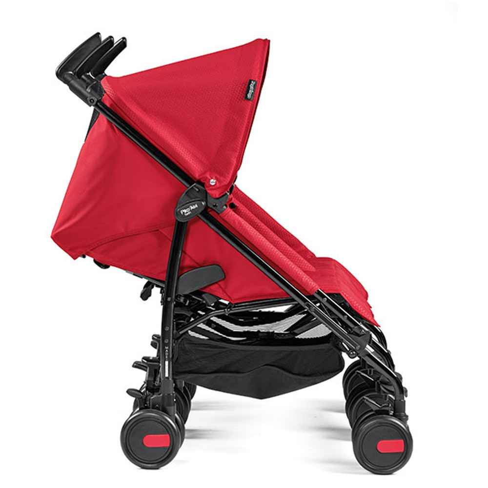 Peg Perego Pliko Mini Twin İkiz Bebek Arabası Mod Red