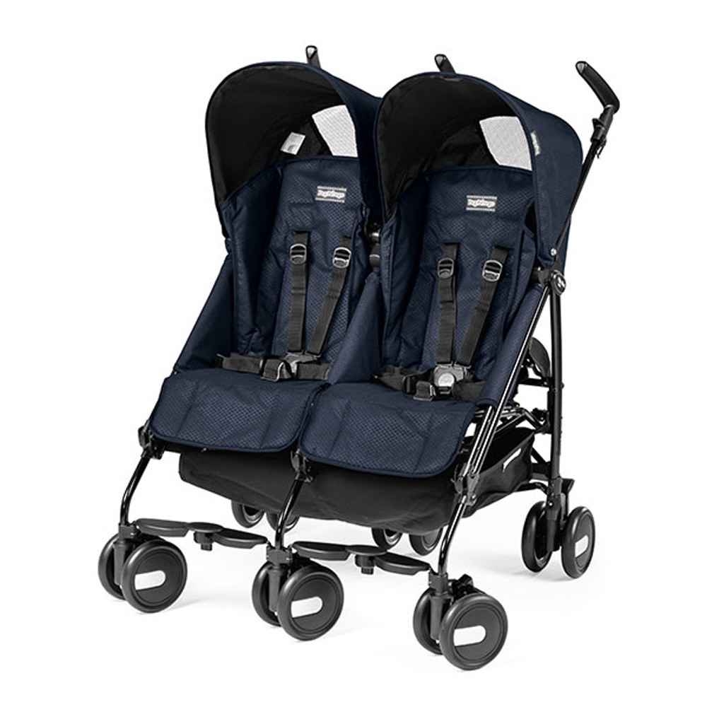 Peg Perego Pliko Mini Twin İkiz Bebek Arabası Mod Navy