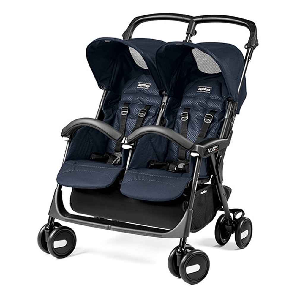 Peg Perego Aria Shopper Twin İkiz Bebek Arabası Mod Navy