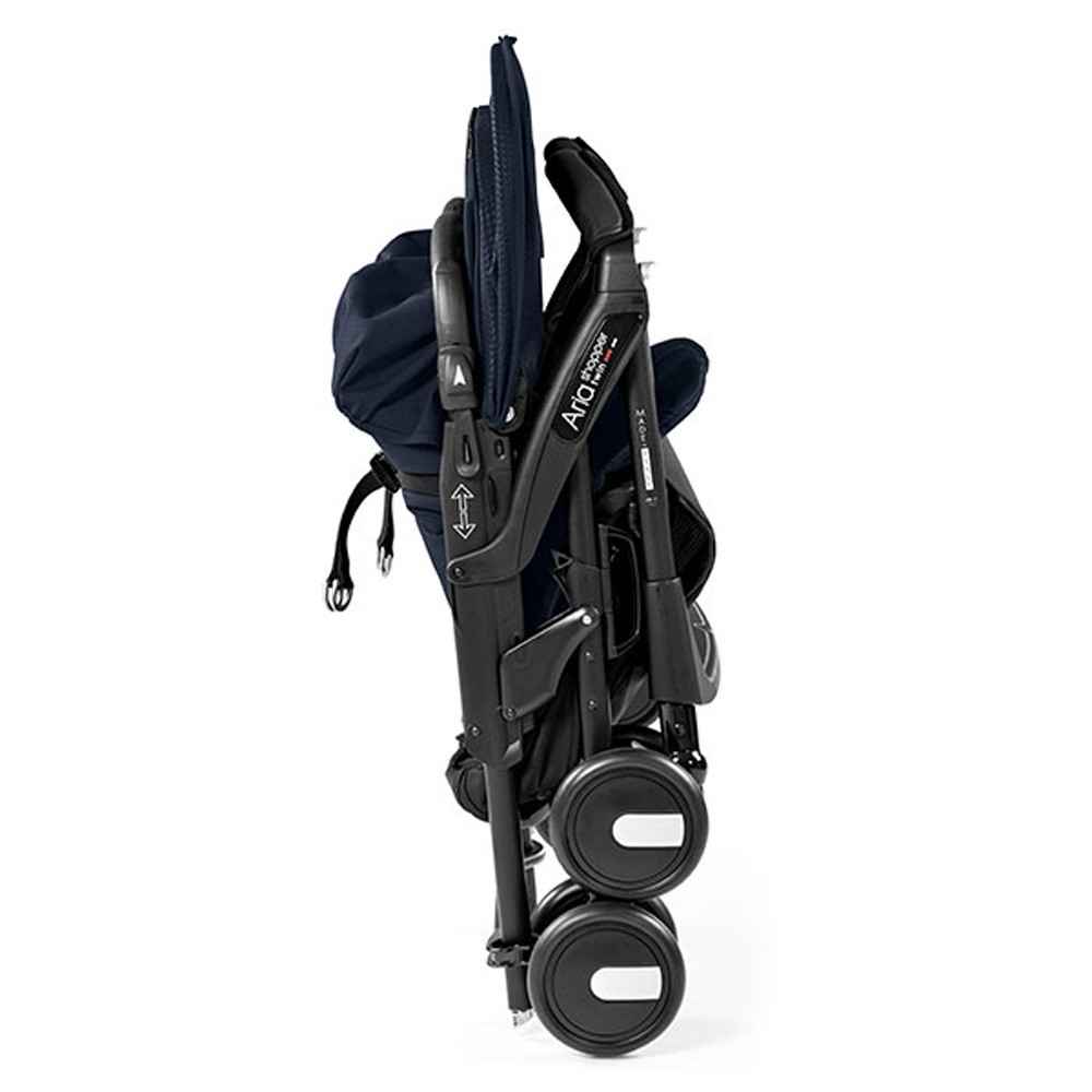 Peg Perego Aria Shopper Twin İkiz Bebek Arabası Mod Navy