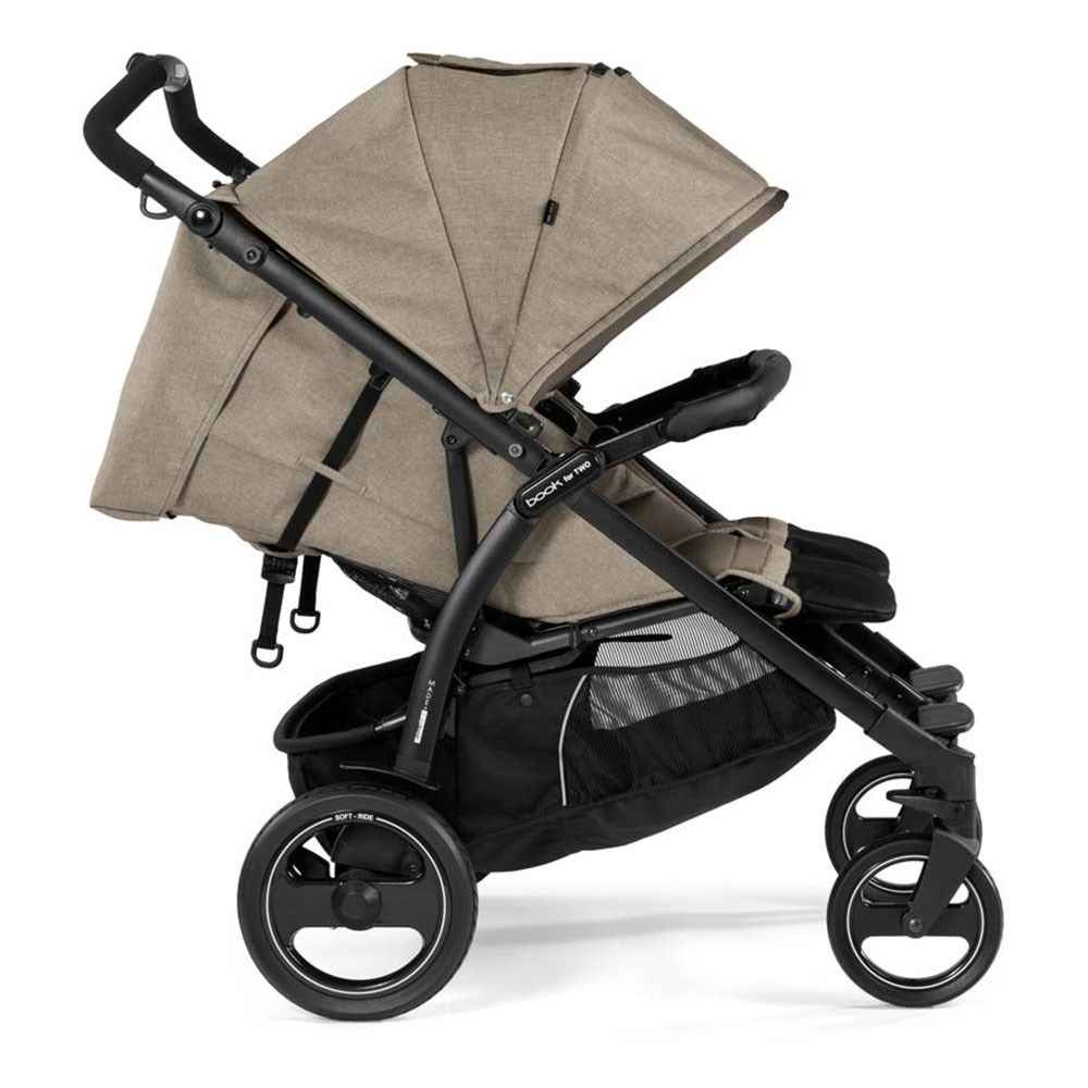 Peg Perego Book For Two İkiz Bebek Arabası Cream Fiyatı İlke Bebe